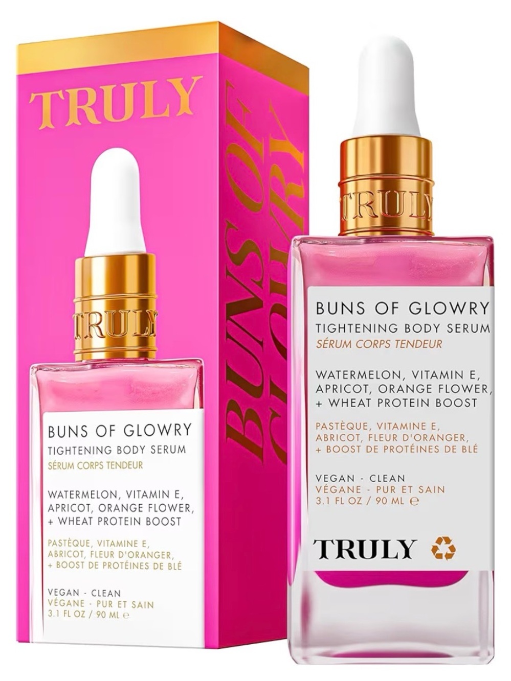 TRULY Buns of Glowry Tightening Body Serum – NIB